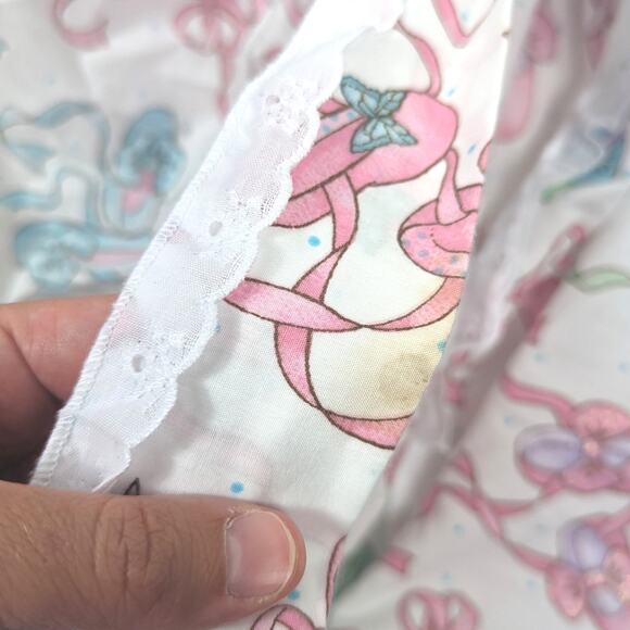 Vintage Apron Girls Size 14-16 Ballerina Monogram 'C' - Picture 5 of 8